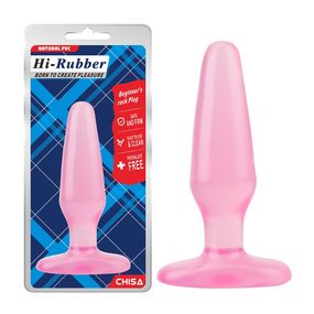 Анальна пробка Chisa "Beginner's rock Plug" рожевий Sex Aura