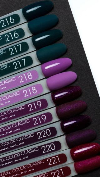 Гель-лак Moon Full №216 опівнічно-зелений 8мл | Зображення 1