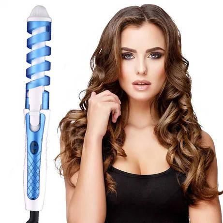 Спіральна плойка Nova NHC-8558 Синя