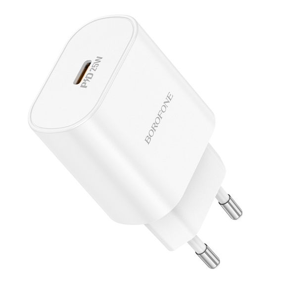 Мережевий зарядний пристрій Borofone BA82A 1USB-C PD/QC 25W | Зображення 4