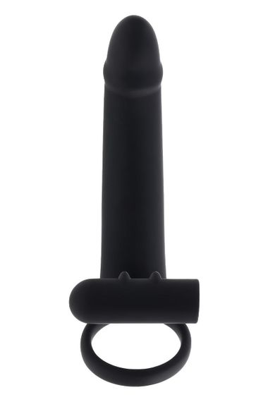 Вібратор з кільцями та віброкулею Gender X з пультом, чорний, 14.6 х 3.8 см sexstyle | Зображення 6