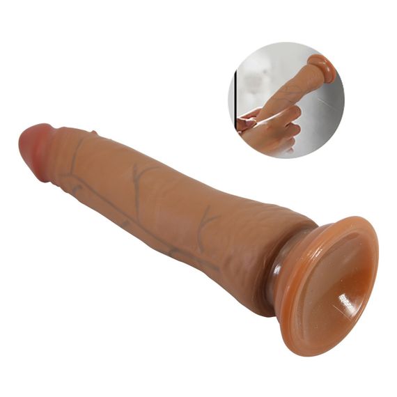 Фалоімітатор Baile - Barbara 8.3" Suction base Bendable, BW-007006GC-1 Sex Aura | Зображення 8