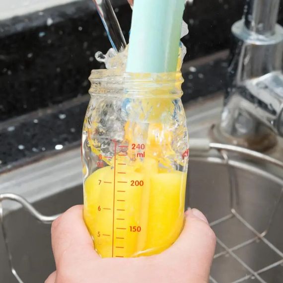 Электрическая беспроводная щетка – ершик Cup Cleaning Brush с насадками для уборки и мытья посуды · USB зарядка | Зображення 1