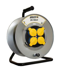 Котушка УК50км IP44 без дроту з з/к кришкою та термозахистом металевий корпус до подовжувача Ny95505723