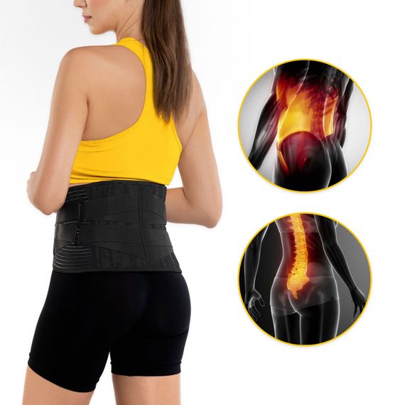 Пояс (бандаж) для поперекового відділу хребта 4FIZJO 4FJ0491 Size S (P-5907739317544) | Зображення 1