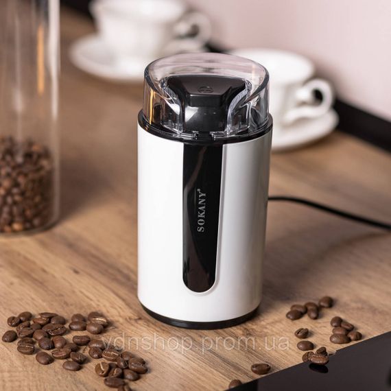 Кавомолка електрична 200 Вт автоматична 75 г для дрібного помолу Sokany SK-3026 | Зображення 8