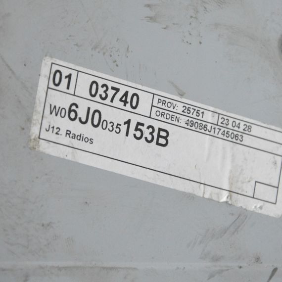 Магнітола штатна Seat Ibiza IV 2008-2012 Автомагнітола радіо Сеат Ібіза 4 6J0035153B | Зображення 7