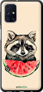 Чохол на Samsung Galaxy M31s M317F Єнотик з кавуном "4605b-2055-2448"