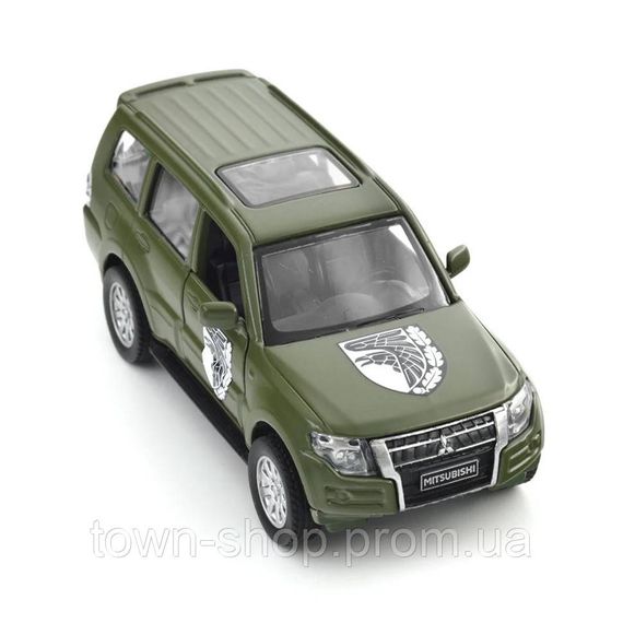 Автомодель серии "Шевроны Героев" Mitsubishi Pajero 4WD Tubro "93 ОМБр" 250283M | Зображення 3