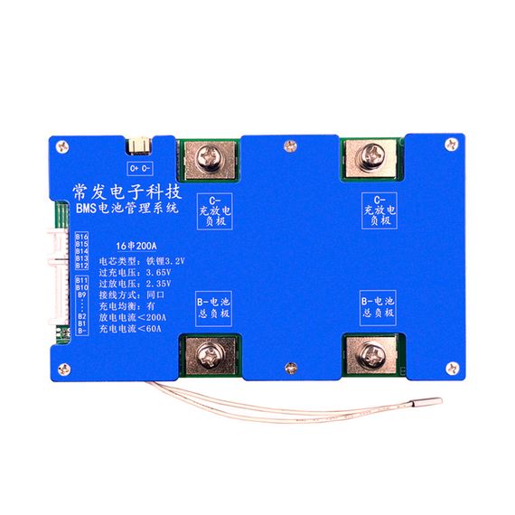 BMS плата Changfa Li-ion 48V 16S 200A