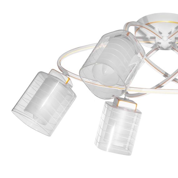 Люстра потолочная в спальню E14 40W WH (LK-633C/6) | Зображення 4