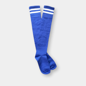 Футбольні гетри дитячі унісекс ТМ TwinSocks Синій, 18-20