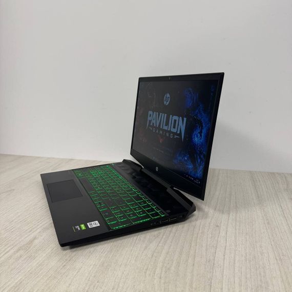 Игровой ноутбук HP Pavilion Gaming 15-dk1001ua / 15.6" (1920x1080) IPS / Intel Core i5-10400H (4 (8) ядра по 2.6 - 4.6 GHz) / 16 GB DDR4 / 256 GB SSD / nVidia GeForce GTX 1650 Ti, 4 GB GDDR6, 128-bit / WebCam б/у | Зображення 4