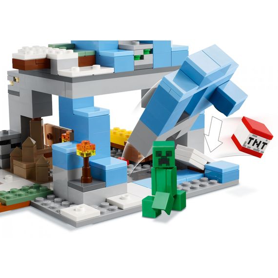 Конструктор LEGO Minecraft Замерзлі верхівки 304 деталі (21243-) | Зображення 2