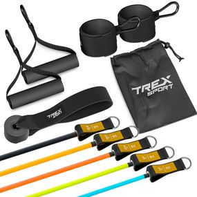 Набор резинок с эспандерами Trex Sport TX-050TSV разноцветный