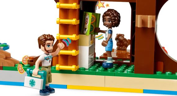 Конструктор LEGO Friends Будиночок на дереві у пригодницькому таборі (42631) | Зображення 6
