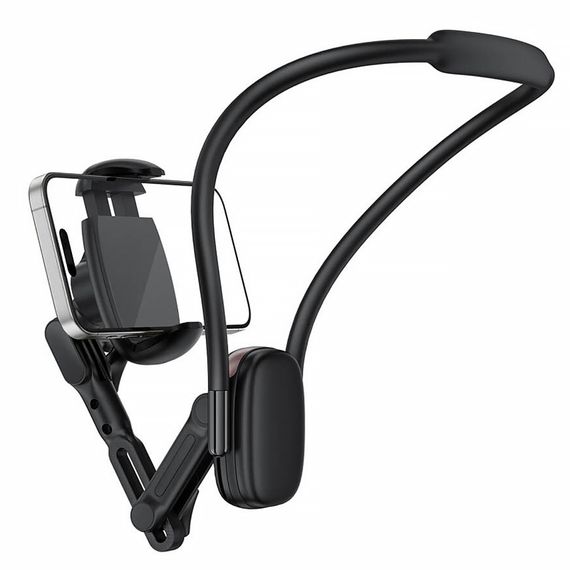 Магнітний тримач для телефону Acefast E33 neck-hanging Black | Зображення 1