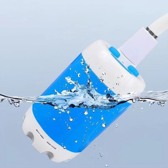 Душ туристичний портативний YIWU акумуляторний 4000 мА·год USB, із насосом для кемпінгу, дачі, автомобіля, риболовлі, пляжу | Зображення 4