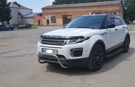 Кенгурятник WT005 (нерж) для Range Rover Evoque 2012-2018 гг | Зображення 1