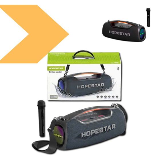 Портативна Bluetooth колонка з мощним звуком Hopestar A60 (42870-A60_4604) | Зображення 1
