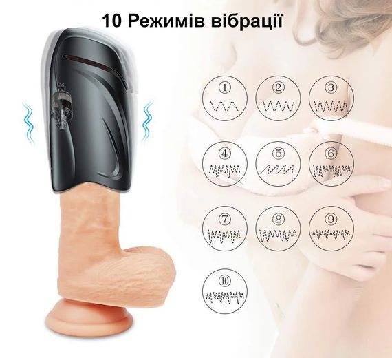 Чоловічий мастурбатор з вібрацією (USB) | Зображення 2