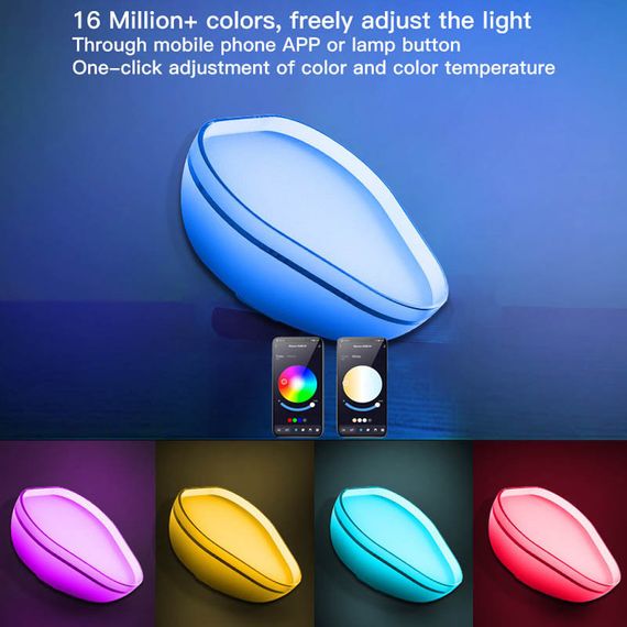 Настільний світильник SAL-009B Bluetooth USB interface with app White | Зображення 1