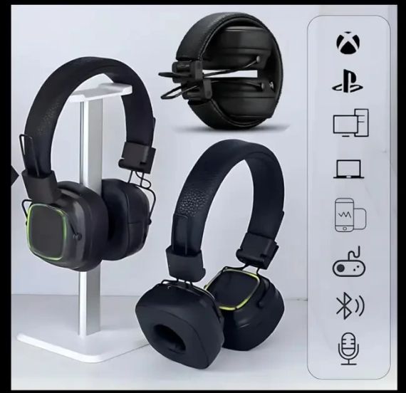 Бездротові навушники накладні Bluetooth MDR Marshall BT XY-30/9538 USB | Зображення 1