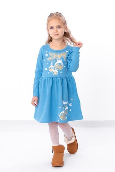 Сукня для дівчинки "Казка" Носи своє 122 Темно-блакитний (p-4394-178627)