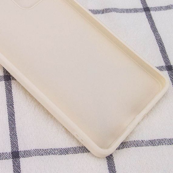 Силіконовий чохол Candy Full Camera для Xiaomi Poco F5 / Note 12 Turbo Бежевий / Antique White | Зображення 2