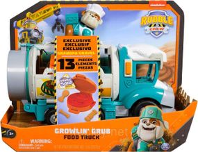 Ігровий набір Кремез і команда Фудтрак дідуся Гравія з кінетичним піском Оригінал Paw Patrol Rubble & Crew