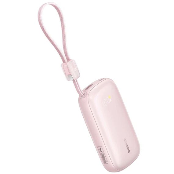 Портативний ЗП Power Bank Baseus EnerFill FC21 Qpow 3 Ultra 22.5W with cable 20000 mAh (PPFLS) Nebula Pink | Зображення 2