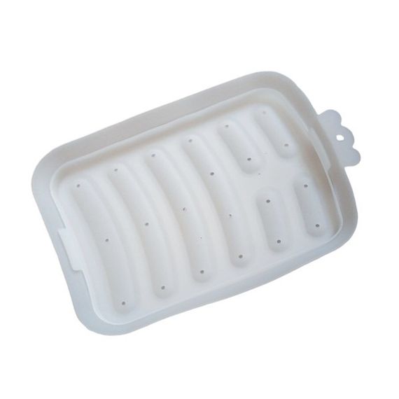 Силіконова форма для сосисок ручної роботи Silicone Sausage Maker Біла