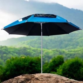 Зонт продуваемый 2,5м HD-240 Синий