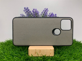 Чехол накладка Google Pixel 4A 5G ткань серый