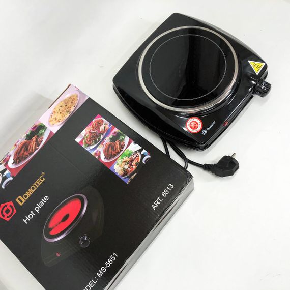 Електроплита настільна DOMOTEC MS-5851 900 Вт, Кухонна плита електро для кухні на 1 конфорку | Зображення 7