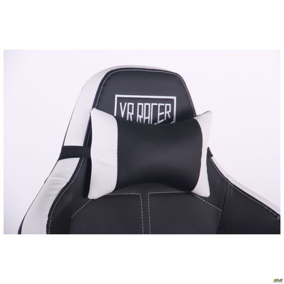 Кресло геймерское Amf VR Racer Expert Mentor черныйбелый | Зображення 8