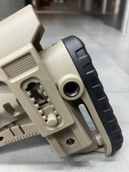 Приклад військовий DLG TBS COMPACT Оливка Mil-Spec, Приклад з високим підщечником 4 см   знижка | Зображення 2