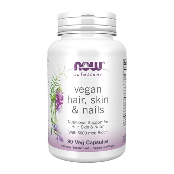 Vegan Hair, Skin &amp; Nails - 90 vcaps