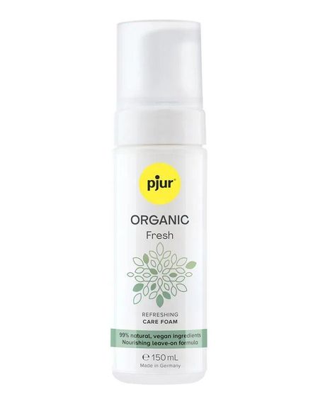 Органічна піна для інтимної гігієни pjur ORGANIC Fresh 150 мл, освіжувальна Sex Aura