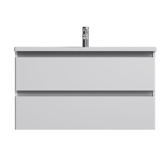 Тумба підвісна AM.PM X - Joy 100 см з умывальником (M85-FHX1002-WC1002WG38)