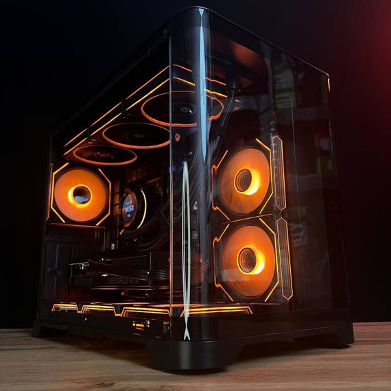 Збірка на замовлення: ігровий ПК GameMax Hype-M Black Tower / AMD Ryzen 7 7700 (8 (16) ядер по 3,8 - 5,3 ГГц) / 32 ГБ DDR5 / 2000 ГБ SSD M.2 / nVidia GeForce RTX 5070, 12 ГБ GDDR7, 192-bit / 750 Вт | Зображення 2