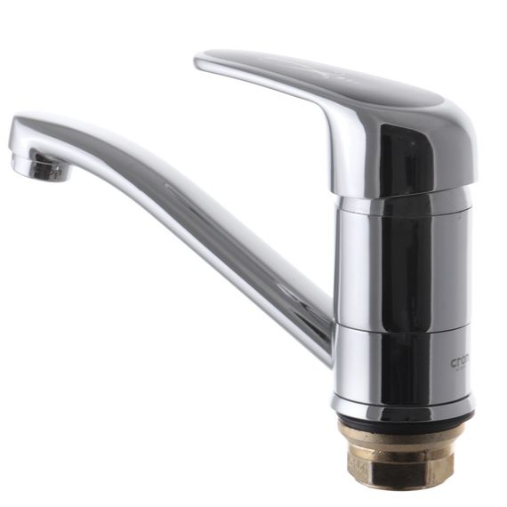 Змішувач для умивальника CRON MAGIC 555 чорна ручка (CR0131) | Зображення 3