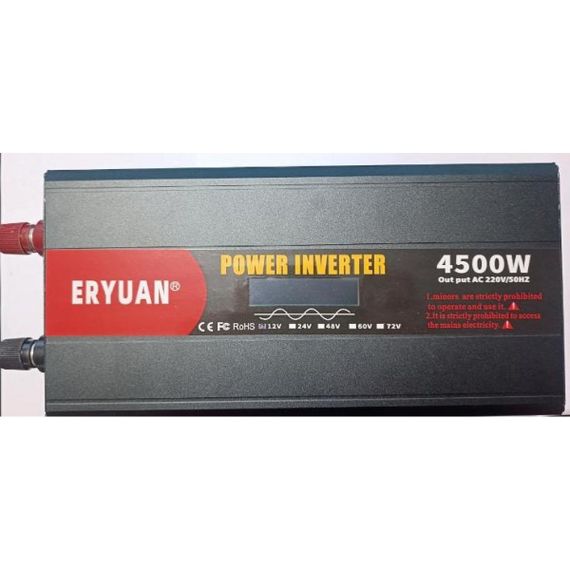 Інвертор 12-220V, 4500Вт, чистий синус, XPRO (234574637_4793) | Зображення 4