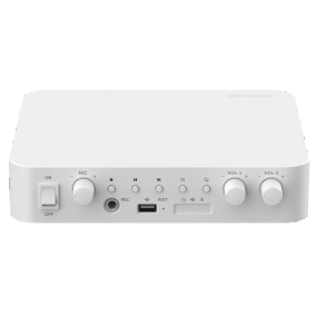Hikvision DS-QAE1A80G1-VB/EU(B) 80 Вт Мережевий підсилювач - Системи озвучування та оповіщення
