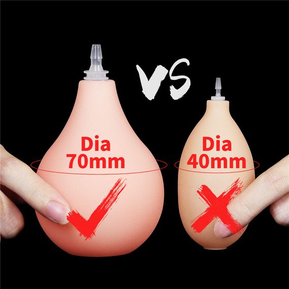 Фалоімітатор - Squirt Extreme Dildo 11" Flesh Sex Aura | Зображення 6