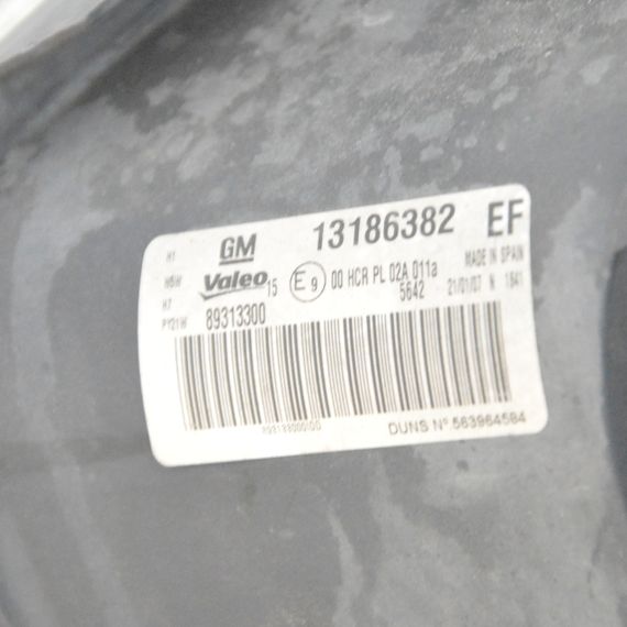 Фара права Opel Corsa D 2006-2014 хетчбек Фара передня права Опель Корса Д 13186382 | Зображення 5