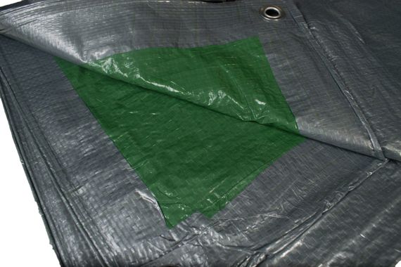 Тент 100г/м2  6х8м "Grey"тенты от дождя и снега | Зображення 2