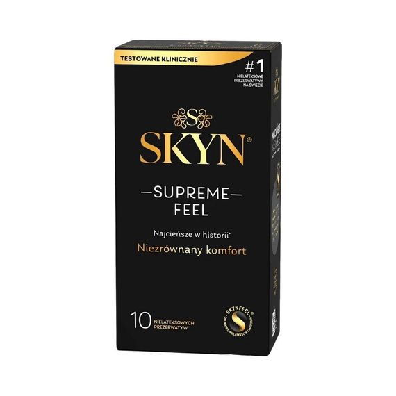 Презервативи - Skyn Supreme Feel, 10 шт. Sex Aura