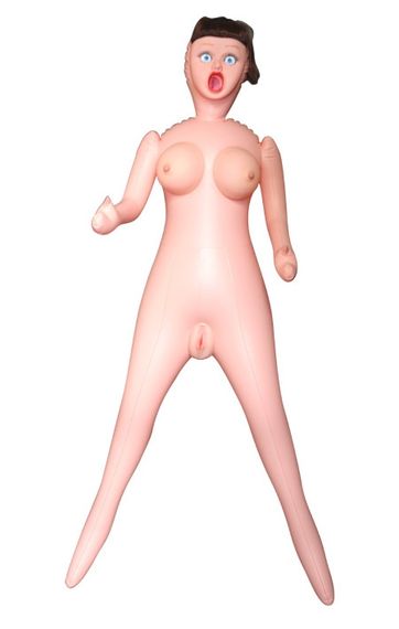 Надувная кукла Finish Girl с вставкой из киберкожи и вибростимуляцией. BM-015001 Sex Aura | Зображення 2