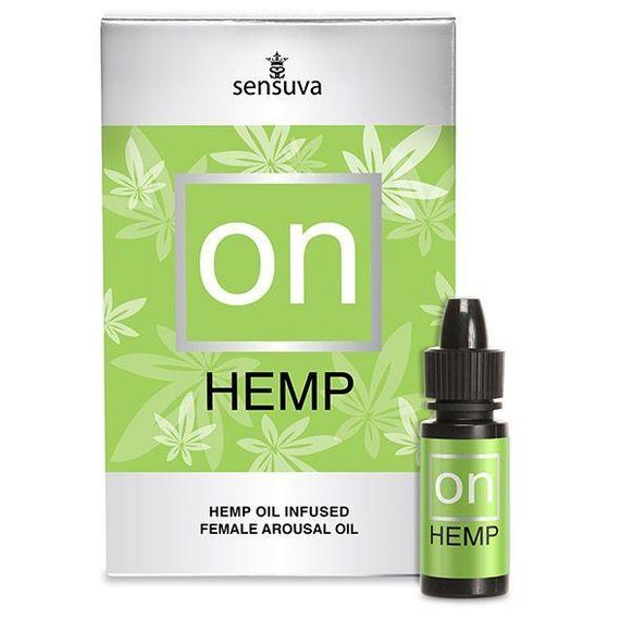 Збуджувальні краплі для клітора Sensuva – ON for Her Hemp Infused Arousal Oil (5 мл) з олією конопель Sex Aura